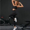Leggings de cintura alta, trajes deportivos de Fitness, 2 piezas - Imagen 5
