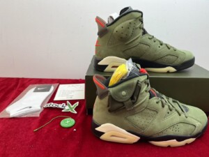 Air Jordan 6 Retro Cactus Jack (Calidad Premium)